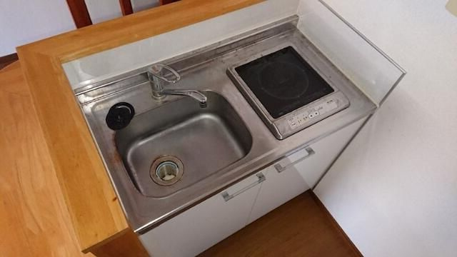 足立区扇２丁目の賃貸マンションのキッチン
