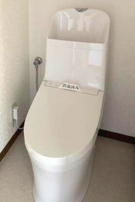 足立区扇２丁目の賃貸マンションのトイレ|※別部屋参考写真