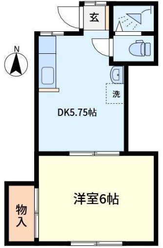 ヴィラ上荻の間取り