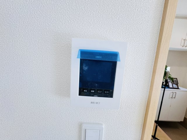 松戸市和名ケ谷新築戸建のセキュリティ|来客時も安心のTVモニター付きインターフォン