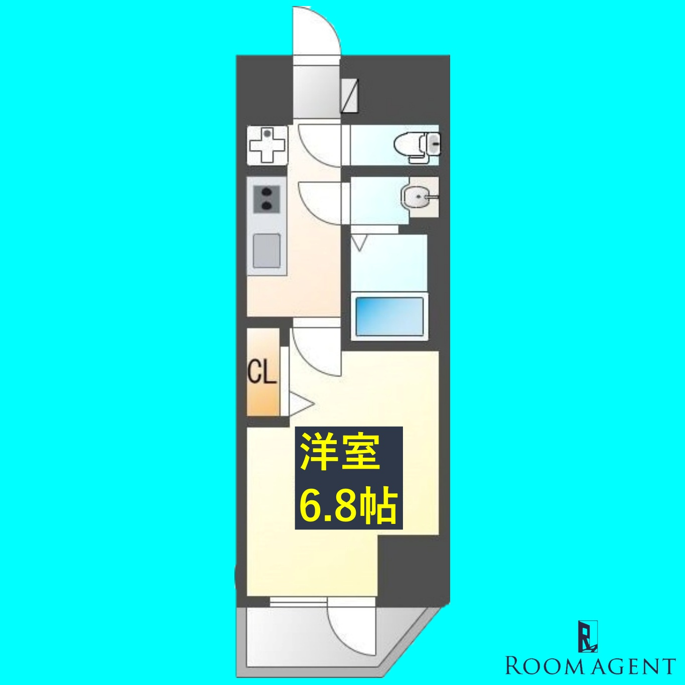 プレサンス大須観音ビザリアの間取り