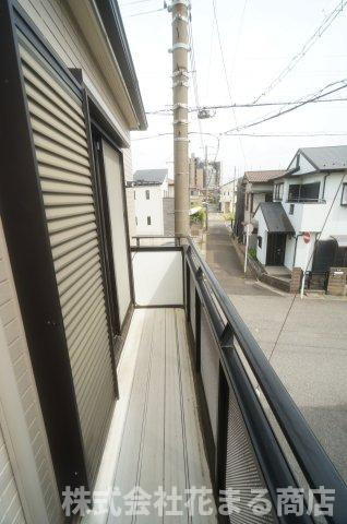 千葉市中央区鵜の森町戸建貸家のバルコニー|物件、駅でお待ち合わせでのご案内歓迎！
