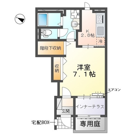 (仮称)　南柏新築アパートの間取り