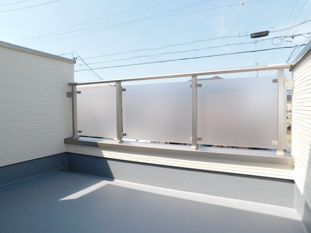 名古屋市中川区千音寺４丁目の新築一戸建のバルコニー|◇バルコニー◇　　陽当り良好なワイドバルコニー♪　