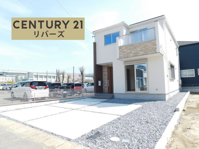 名古屋市中川区千音寺４丁目の新築一戸建の前面道路含む現地写真|☆１号棟☆　　ラスト１棟！！いつでも見学出来ます♪（お問合せ当日、平日、水曜、夜間でもＯＫ）　広いリビング１８帖♪　駐車らくらく並列２台ＯＫ！　収納豊富♪　小学校まで５０ｍ♪