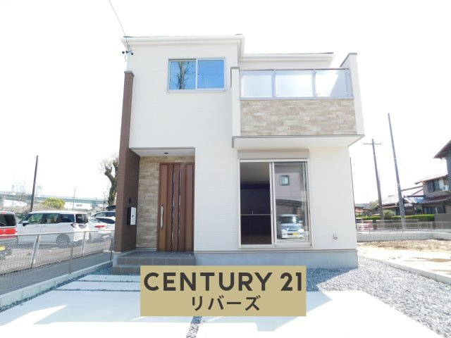 名古屋市中川区千音寺４丁目の新築一戸建の外観|☆１号棟☆　　ラスト１棟！！新価格！！いつでも見学出来ます♪（お問合せ当日、平日、水曜、夜間でもＯＫ）　広いリビング１８帖♪　駐車らくらく並列２台ＯＫ！　収納豊富♪　小学校まで５０ｍ♪