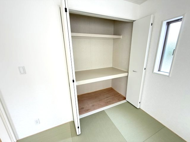 クレイドルガーデン前橋市大利根町第２　1号棟の収納|和室にも収納スペースがあります！