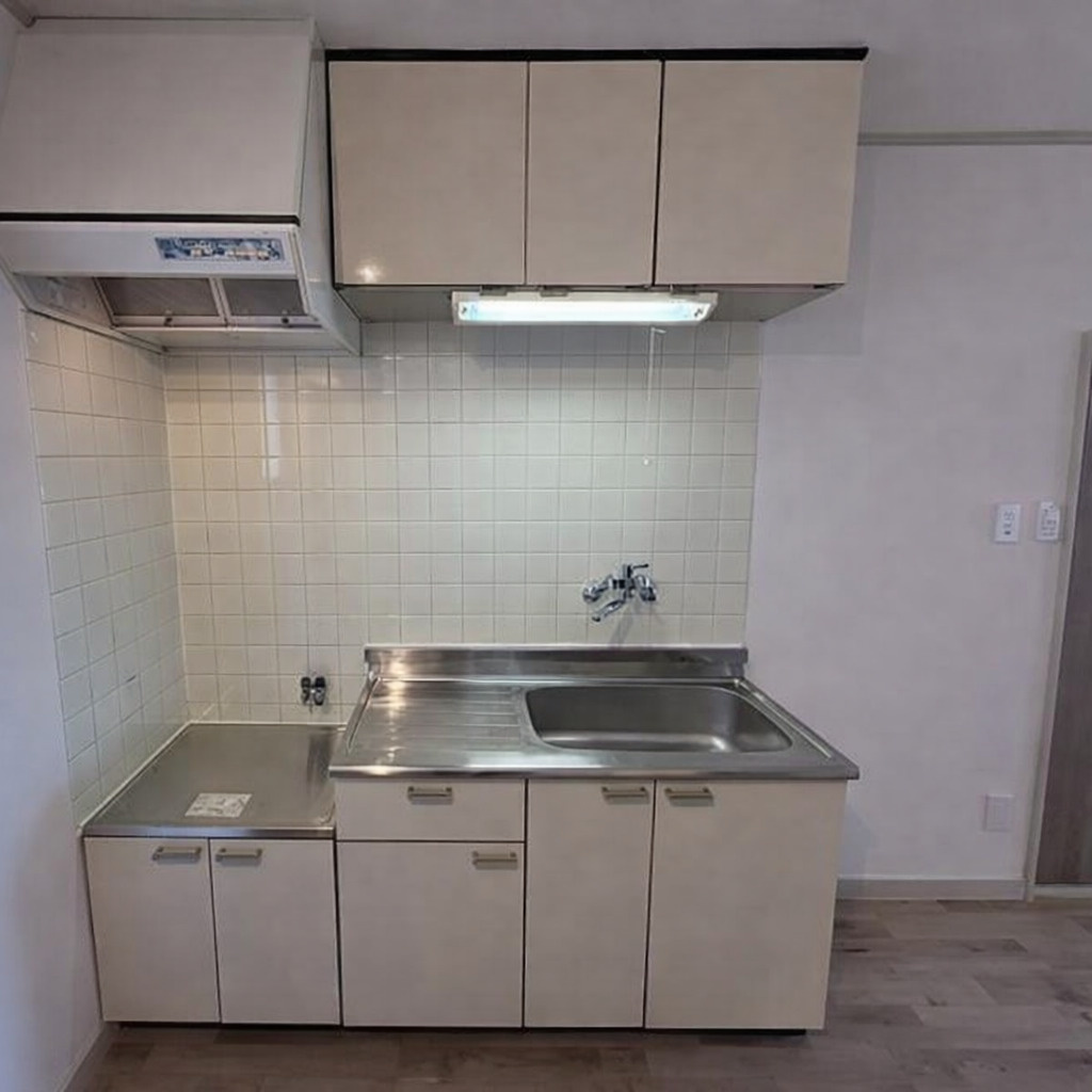 東京都江戸川区南葛西1棟収益売りマンション【サンライズ南葛西】　「満室稼働予定」「全戸３DK」「葛西臨海公園徒歩18分」のキッチン