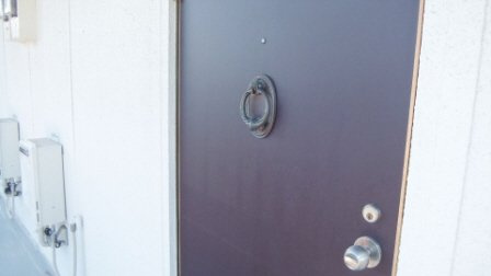カネマタハイツの設備|ドアノックがオシャレです
