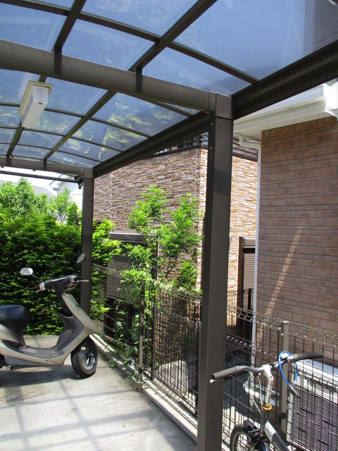 川崎市多摩区生田５丁目のアパートのその他共用部分|自転車置き場