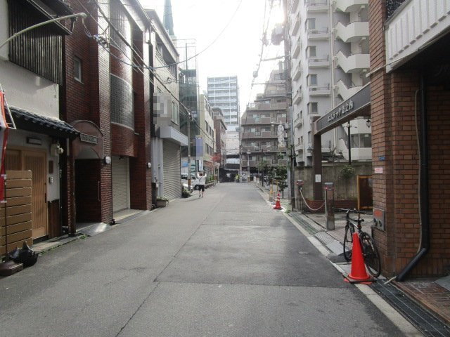大阪市中央区島之内２丁目のホテルの周辺
