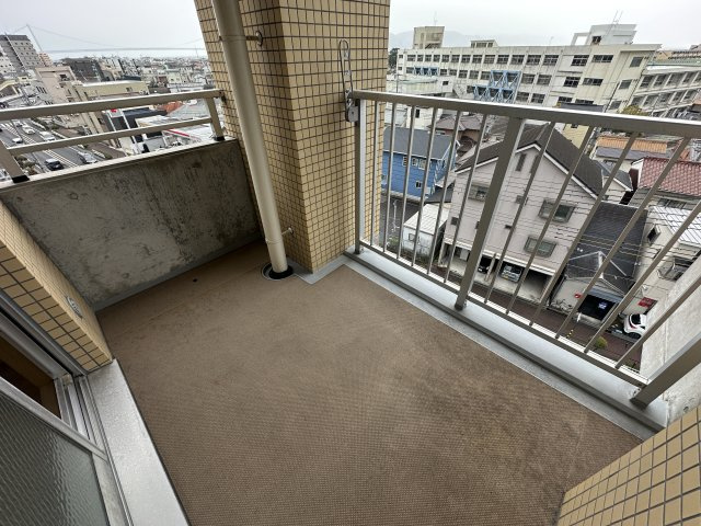 エクセルコート明石のバルコニー