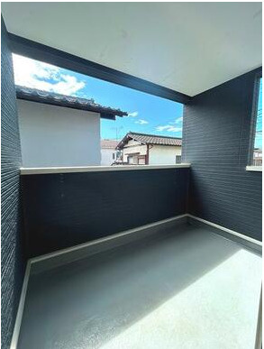 野田市蕃昌　中古戸建　平成29年築のバルコニー