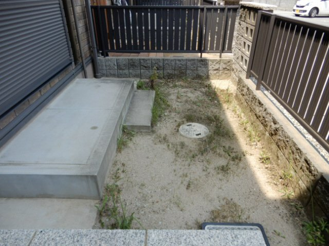 クレールヴィレッジ A棟のバルコニー