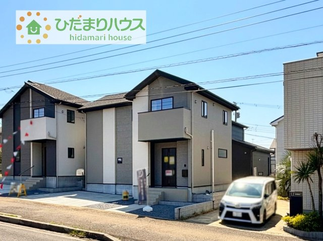 【外観】 | 取手市ゆめみ野5期　新築戸建　1号棟 | たっぷりの陽光と心地よい風が舞い込む住まい♪