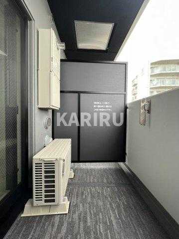 S-RESIDENCE都島LUXのバルコニー|バルコニー付きです