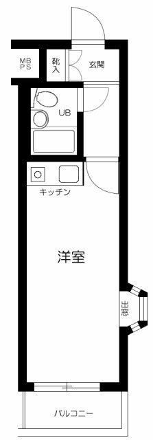 クリオ練馬壱番館の間取り