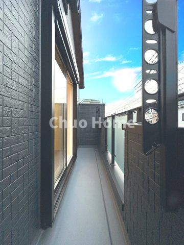 江戸川区北小岩6丁目新築分譲住宅のバルコニー|バルコニー