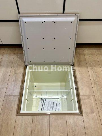 江戸川区北小岩6丁目新築分譲住宅の収納|床下収納