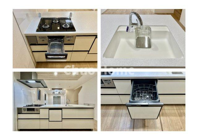 江戸川区北小岩6丁目新築分譲住宅のキッチン|【オートロック】オートロックシステムでセキュリティ充実。当たり前ですが、安全で安心して暮らすのって大事ですよね。お探しのご条件でオートロック付きの物件を探す方も多いですがやはりセキュリティは大事です。