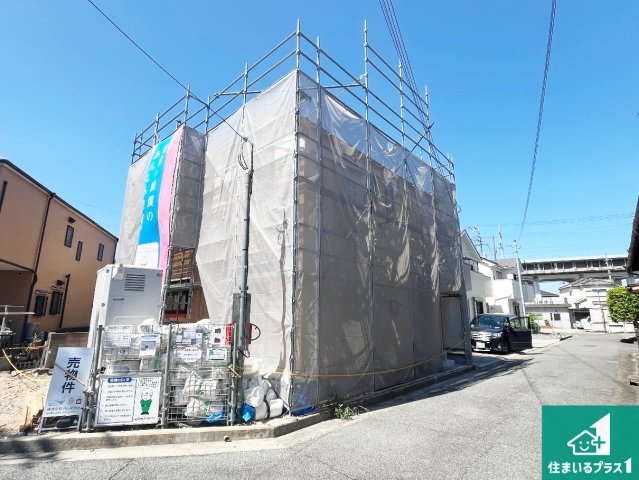 明石市魚住町西岡　第9期　新築一戸建ての外観|現在建築中！落ち着いた街並みで新生活を始めることが出来そう！周辺の物件も併せてご紹介させて頂きます！
