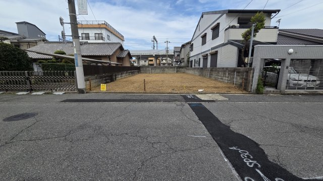 高石市綾園3丁目　建築条件なし土地のその他|前面道路含む現地写真