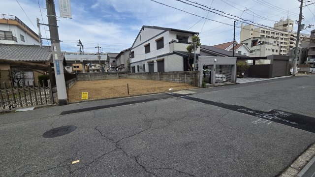 高石市綾園3丁目　建築条件なし土地のその他|前面道路含む現地写真