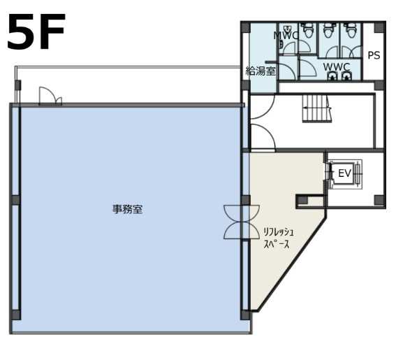 Imas Shibuya 5Fの間取り