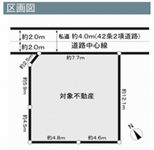 【仲介手数料０円】藤沢市鵠沼海岸5丁目　中古一戸建ての区画図|藤沢市鵠沼海岸5丁目　中古一戸建て
