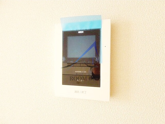 グレイシャス南台のセキュリティ|モニター付きインターホンです。