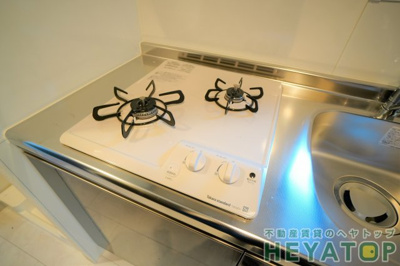 【キッチン】 | エステムコート名古屋金山サウスゲート  | ２口ガスコンロ（同仕様写真）