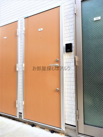 豊島区東池袋５丁目のアパートの玄関|サークルハウス東池袋