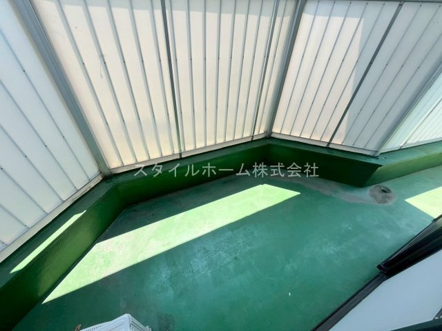 ハイツ・シュンエーのバルコニー
