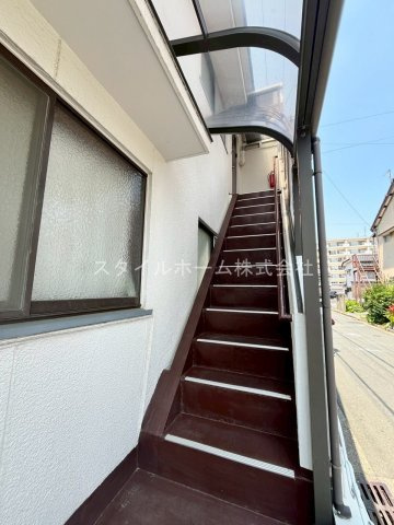 ハイツ・シュンエーのバルコニー