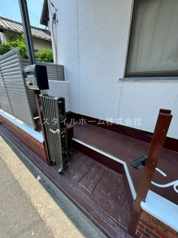 ハイツ・シュンエーのバルコニー
