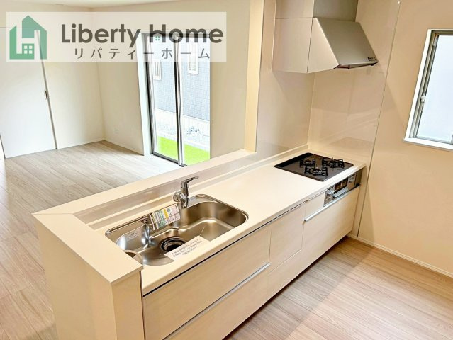 土浦市下高津3丁目　新築戸建　A号棟のキッチン|同形状・同仕様