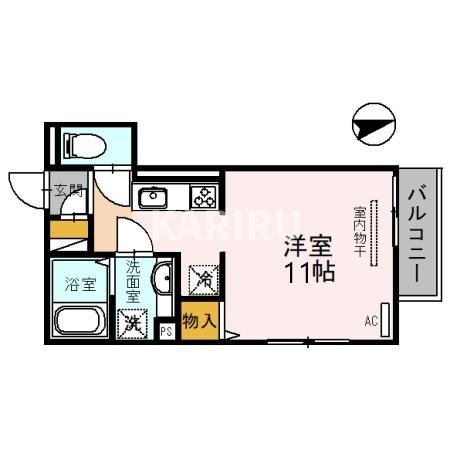 アヴェルラ京橋の間取り