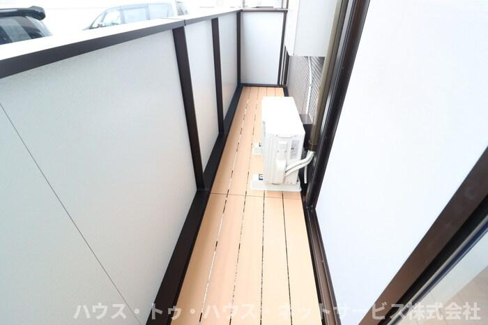 キャリコマルモのバルコニー