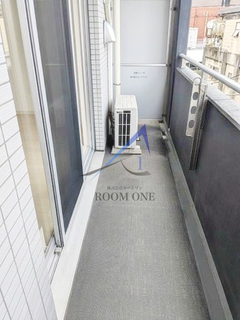 ＡＸＡＳ四谷３丁目のバルコニー|バルコニーです。