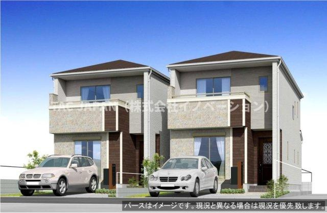 赤羽西3丁目の新築分譲の外観パース|赤羽駅徒歩圏という交通利便性、100㎡超の建物面積を持つ4LDKの広さ、そして閑静な住宅地と生活施設の近さを兼ね備えたバランス型の新築戸建分譲が誕生します。
※現況と異なる場合には現況優先とします。