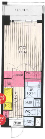 【間取り】 | ORIENT BLD　NO.88　マリナゲートサンズ