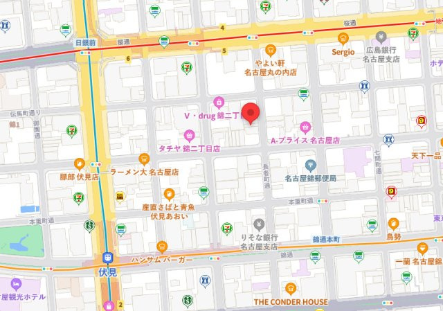 NK NISHIKIの地図
