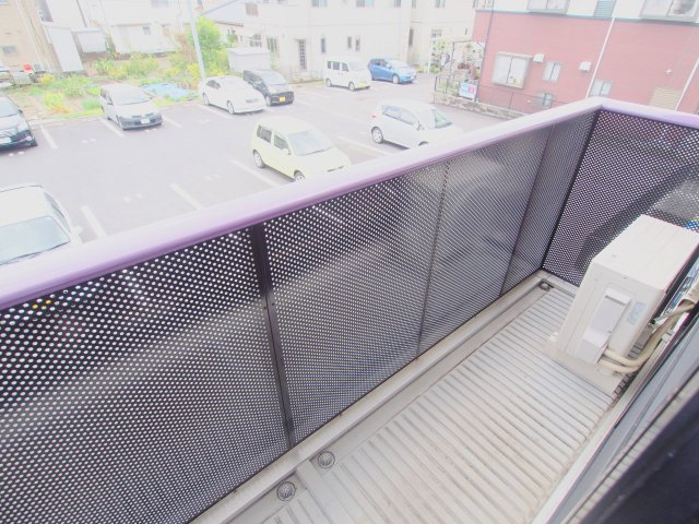 サンヒルズ府中のバルコニー