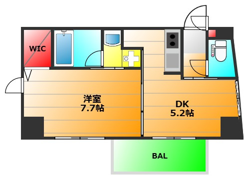 カーサセレーネの間取り