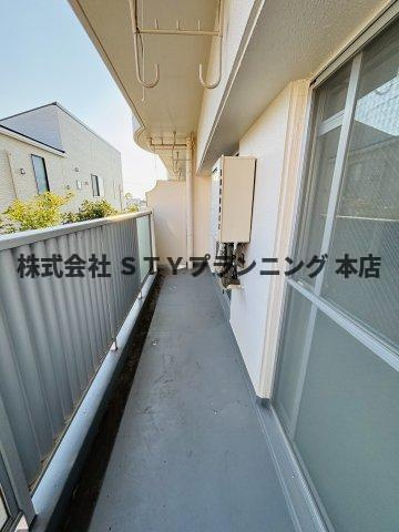 仲介手数料０円！コスモハイツ　SOHO可能物件のバルコニー