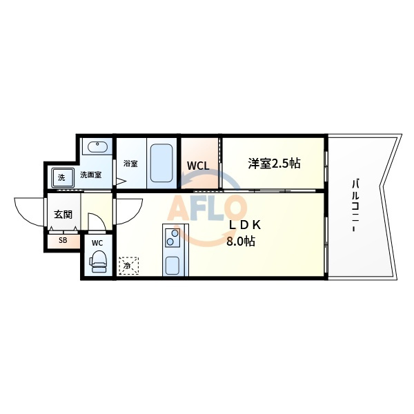 Alivis放出の間取り|Alivis放出　間取り