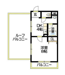 ヴィラ・パストラルⅡの間取り