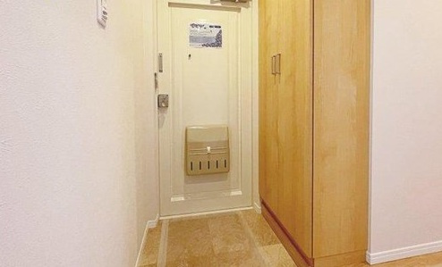 上尾ハウス２号棟の玄関|玄関です