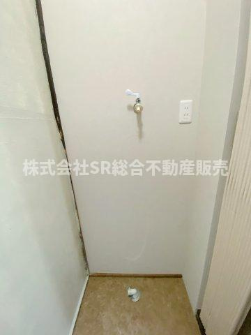 六万寺町1丁目中古テラスハウスの設備|室内洗濯機置場があります♪