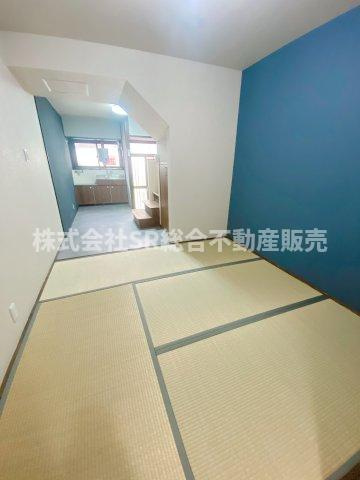 六万寺町1丁目中古テラスハウスの和室|和室があれば、来客や子供用のスペースとして活躍します